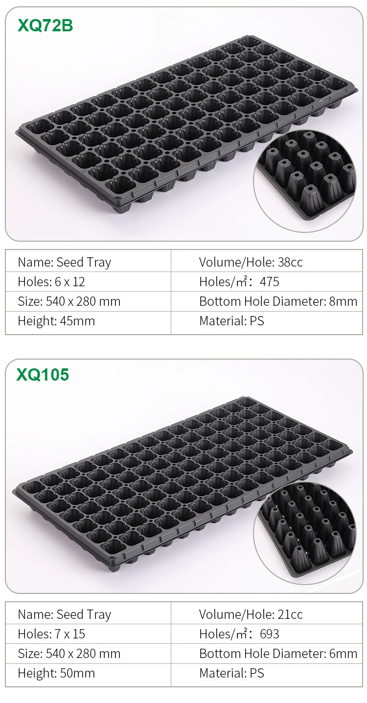 200 Cells Propagator Seeding Germinating Trays